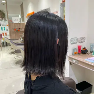 ミディアム 比嘉 龍佑のヘアスタイル