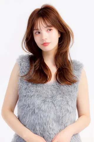 セミロング 🎀ゆうな/艶髪/ 透明感カラー🎀のヘアスタイル