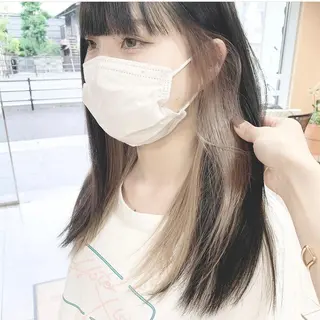 セミロング 🫧艶髪カラー🫧 森本くるみのヘアスタイル