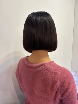 ショート ヘアアレンジ レイヤーボブ🎵 ハイトーン/りりのヘアスタイル