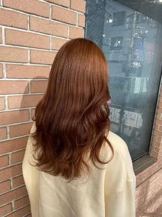 セミロング カラー ボブヘアカット Rikapi❤️のヘアスタイル
