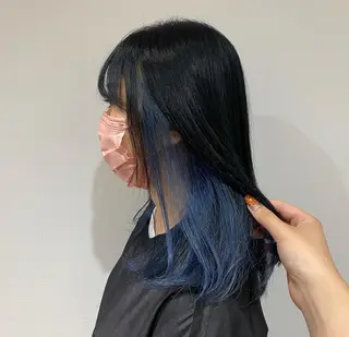 ロング たなか もえなのヘアスタイル