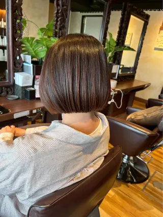 ショート 茅ヶ崎/ブリーチ/ カラー/かえでのヘアスタイル