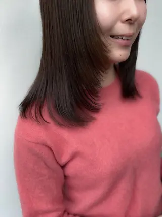 ミディアム カラー ducha所属・DUCHA Tomida naoのヘアスタイル
