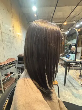セミロング 本多 光樹のヘアスタイル