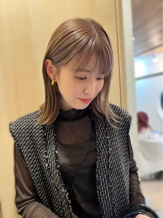 ショート カラー トレンドと似合わせ/ マンツーマン/西上楓のヘアスタイル