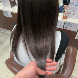 ロング カラー 甲斐 司のヘアスタイル