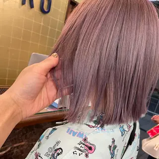 カラー 似合わせ/透明感カラ ー/QUATRO谷口のヘアスタイル