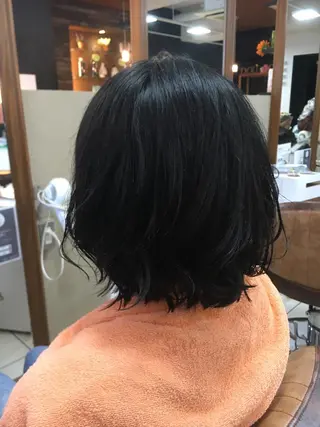 ショート パーマ 三尾 麻美のマツエク・マツパデザイン