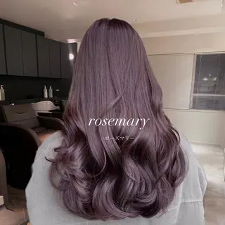 セミロング カラー 柔らかbeige モトキのヘアスタイル