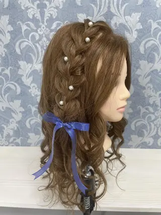 ヘアアレンジ shizuka 👸ヘアセット✨のヘアスタイル