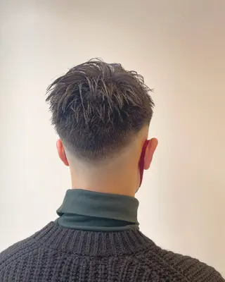 ショート メンズパーマ/カット / 古川　諒のヘアスタイル