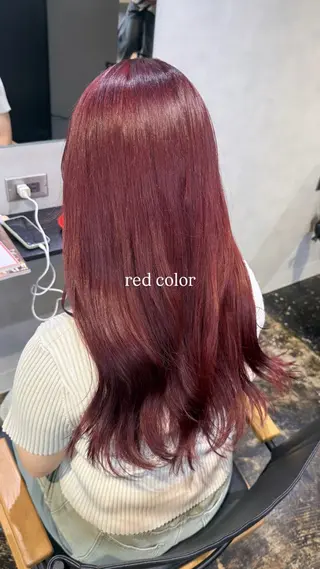 ロング カラー 透明感カラー/パーマ 🌀アオノのヘアスタイル