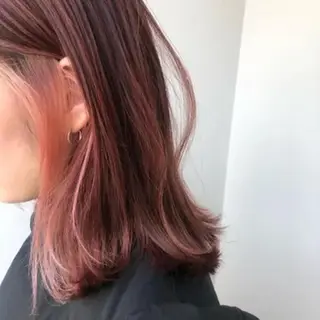 カラー TENSHO ハイトーンレイヤーのヘアスタイル