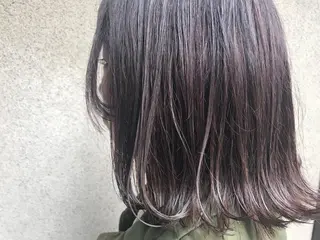 ミディアム カラー vato マンツーマンサロンのヘアスタイル