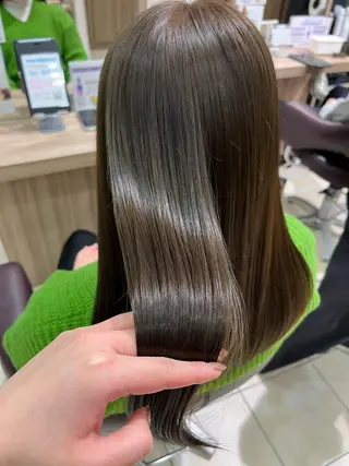 ロング カラー パーマ 産休中です。 🌹sayu🌹のヘアスタイル