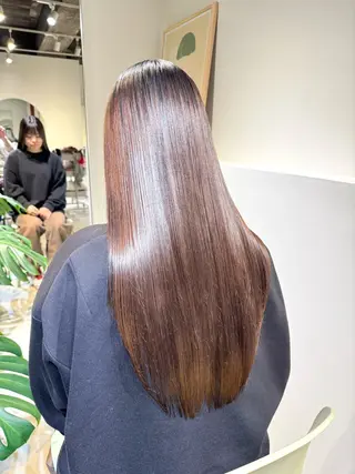 ロング 髪質改善スペシャリス ト長尾勇弥/梅田中津のヘアスタイル