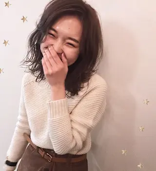 ミディアム カラー salon AKIRA所属・市川 千夏のヘアスタイル