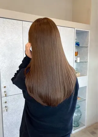 ロング カラー honami🐬／ 美髪カラー／縮毛矯正のヘアスタイル