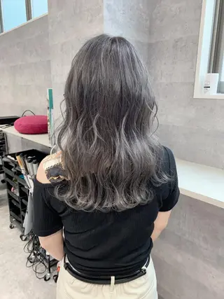 ロング カラー _WHITE 天神店 YUMEKA🐻のヘアスタイル