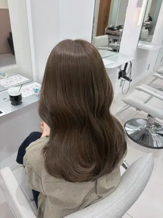 セミロング 透明感color♡ Ibukiのヘアスタイル