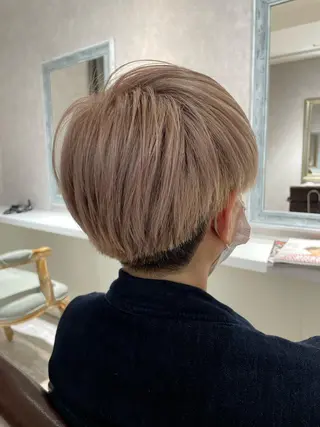 ショート カラー メンズ ［パサつき改善］＊ 髪質改善ケアサロン＊のヘアスタイル