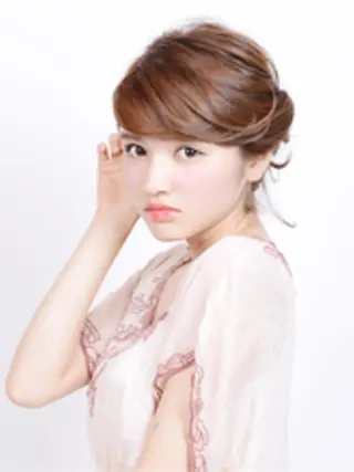 セミロング 金井 郁弥のヘアスタイル