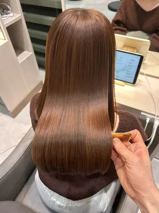 ミディアム 割れ癖も直す髪質改善 美容師✨みやたのヘアスタイル