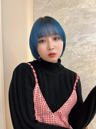 ショート カラー 池袋/似合わせ/縮毛 髪質改善【ugen】のヘアスタイル