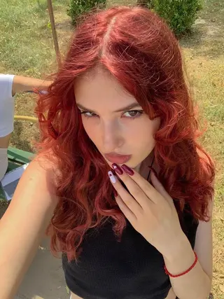 ロング カラー 吉田一輝 外国人パーマのヘアスタイル