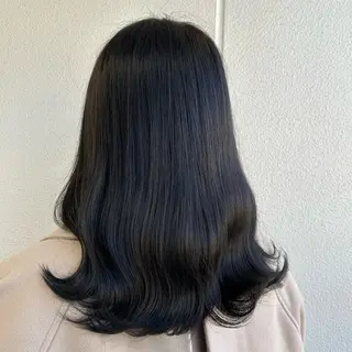 カラー ︎︎🌟韓国艶カラー ︎🌟璃奈 (ﾘﾅ)のヘアスタイル