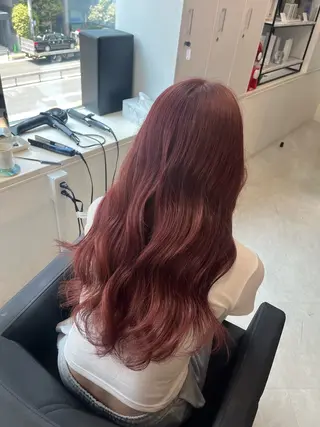ロング カラー marshu所属・ワンホンへア/ 大阪/nanaのヘアスタイル