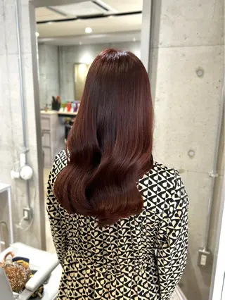 ロング カラー SAKURA🍒 天神/大名/透明感のヘアスタイル