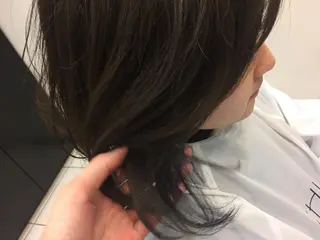 ミディアム GLROW haruhiのヘアスタイル
