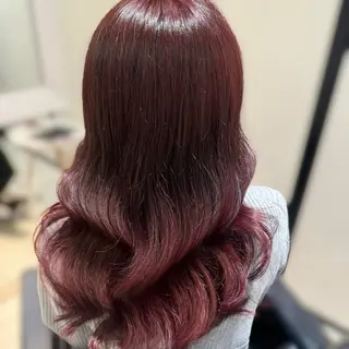 ロング カラー ブリーチなしカラー kana🐱のヘアスタイル