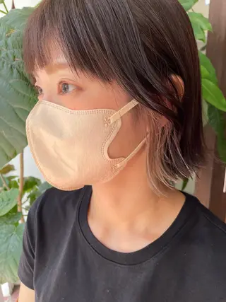 ショート カラー 【店長】インナー指名 No.1戸塚優思のヘアスタイル