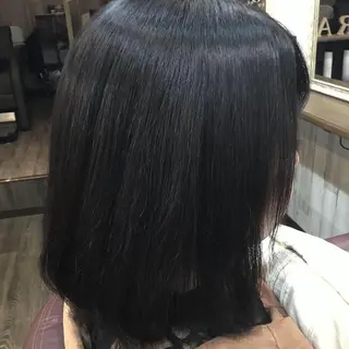 ミディアム カラー パーマ embrace エンブレイスのヘアスタイル