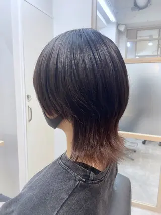 ミディアム カラー EMANON新宿南口所属・ケアブリーチ×艶カラ ー️🫧Shioriのヘアスタイル