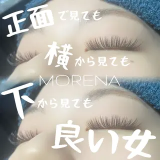マツエク・マツパ 小顔eyelash MORENAのマツエク・マツパデザイン