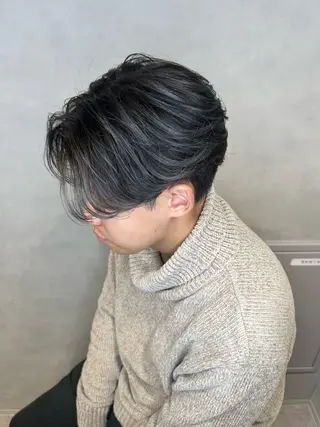 ショート カラー メンズ 外国人風カラー職人 レオのヘアスタイル