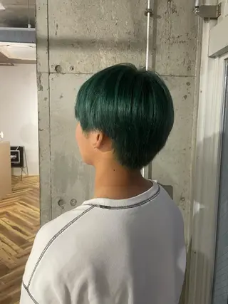 ショート カラー メンズ lani hair salon所属・SHOTO ハイトー ン/デザインカラーのヘアスタイル