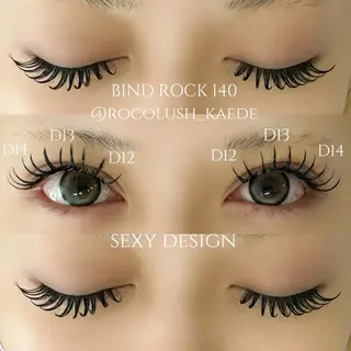 マツエク・マツパ ROCO LUSH 恵比寿西口店🫧🎀のマツエク・マツパデザイン