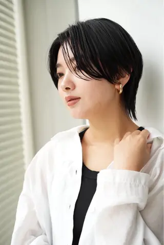 ショート カラー 八幡 空乃のヘアスタイル