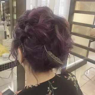 ショート ヘアアレンジ oggi +KENJE所属・大平 美沙のヘアスタイル