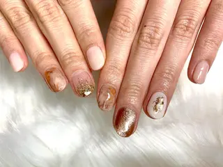 ネイル aime 中崎町のネイルデザイン