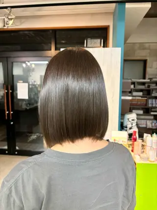 ミディアム jlica hair サンフラワー通り所属・下河 美友のヘアスタイル