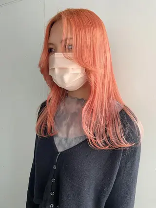 ロング カラー yurika☁️ 似合わせ｜レイヤーのヘアスタイル