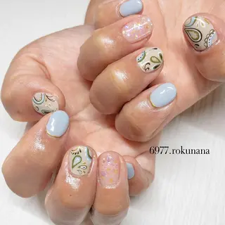 ネイル rokunana 佐野のネイルデザイン