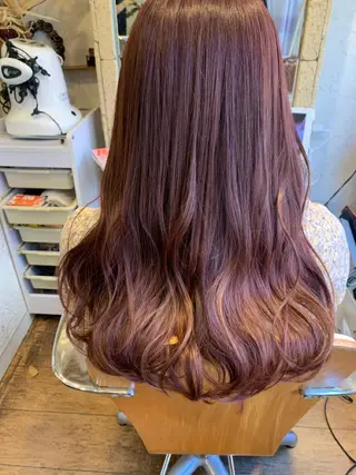 ロング カラー micca下北沢所属・katsuya hiroのヘアスタイル