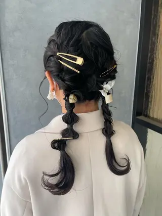 ロング ヘアアレンジ ☁Neolive .Ayana✂️のヘアスタイル